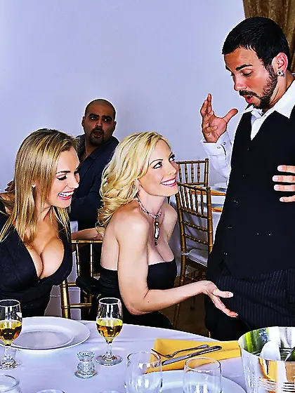 Facial cfnm milf handjob