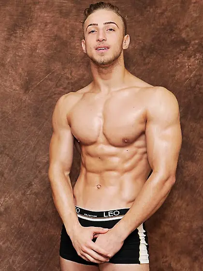 White gay blondeagle close