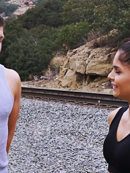 Light skin athletic mom sex