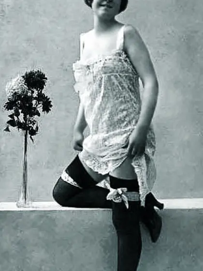 Ladies showing original vintage