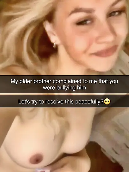 Little sister Varya protects her loser bro again