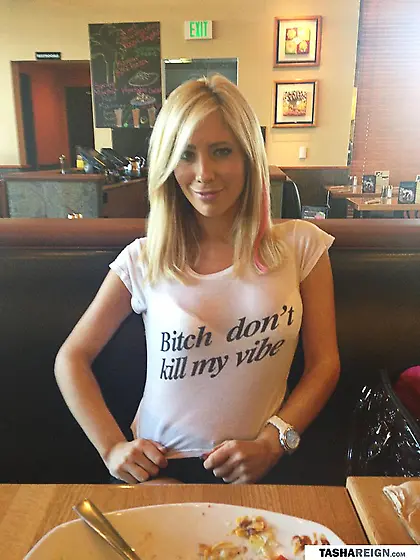 Tasha Reign is a busty blonde stunner and her private pics are j