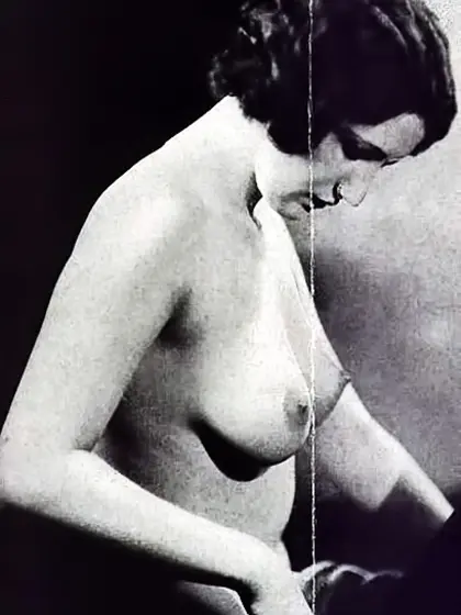 Vintage bitches posing camera