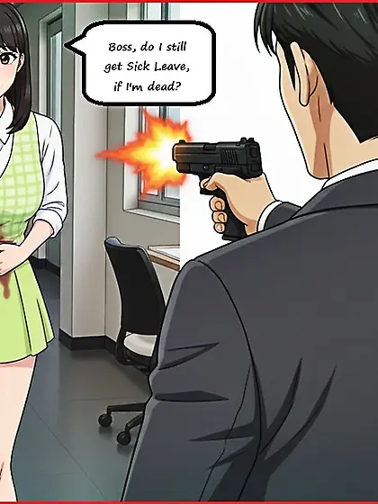 Anime Girls Gut-shot