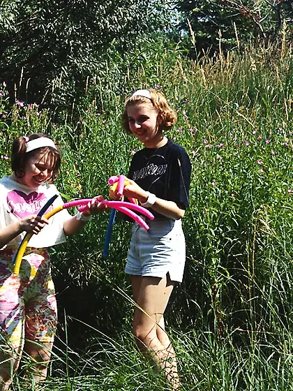 Julia K and Olga D eighteen