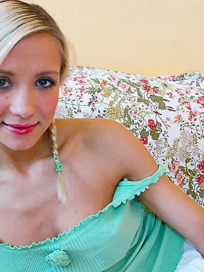 Blonde pale and pretty