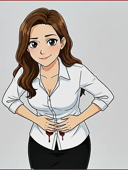 Anime Girls Gut-shot