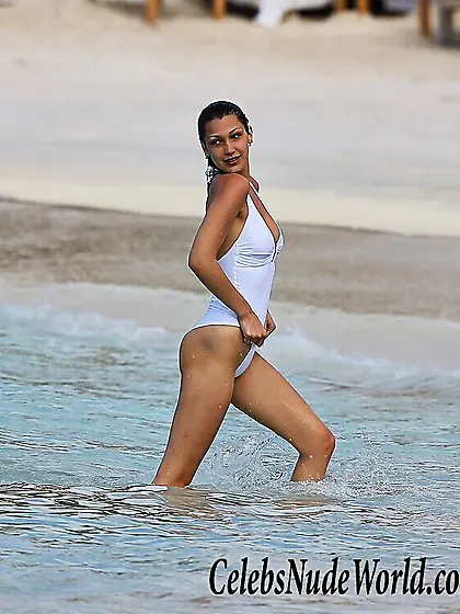 Bella Hadid Swimsuit Photos