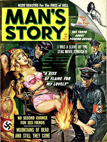 Nazi Pulp Magazine Covers