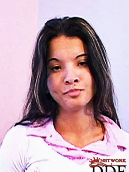 Busty blonde slut in a vest giving a deep...