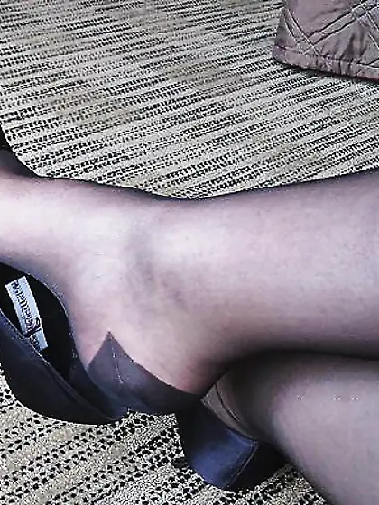 My legs in classic Nylons