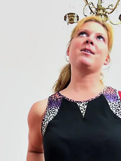 Mature blonde hairy pussy