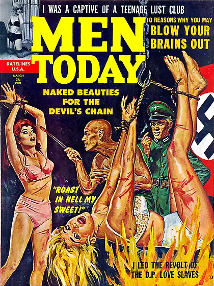 Nazi Pulp Magazine Covers