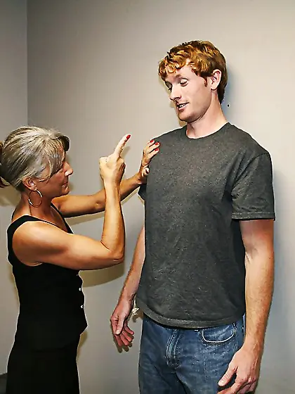 American small tits granny