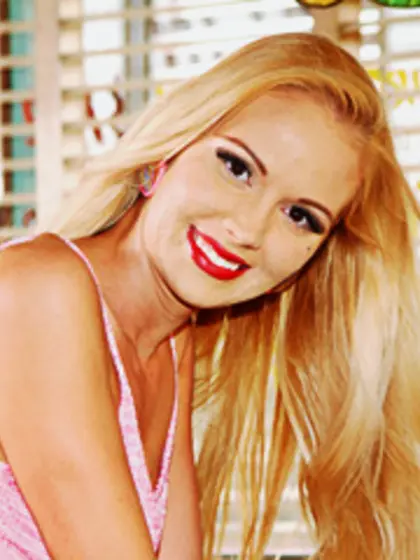 Hot blonde slut Bianca Pureheart moans loudly as she gets nailed