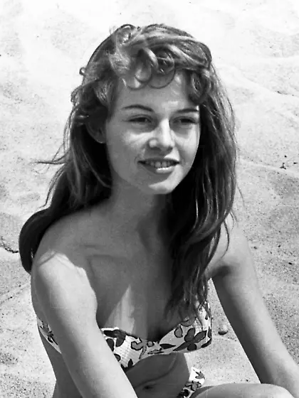 brigitte bardot bikini 1950s sexy teen girl model