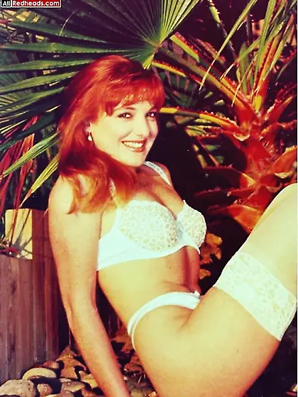 Sexy redhead naked