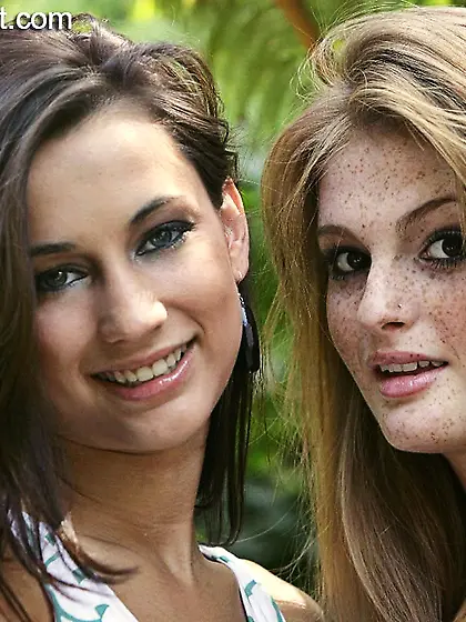 Lesbian action with Georgia Jones and Faye Reagan is not somethi