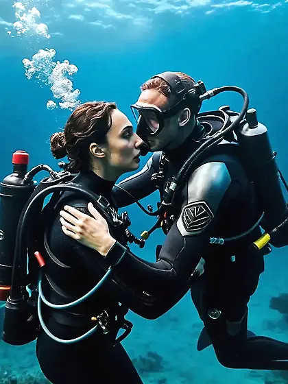 Gal Gadot vs the diver