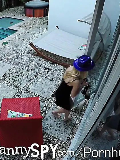 Tiny slutty blonde drilled hard for masturbating