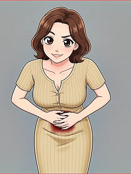 Anime Girls Gut-shot