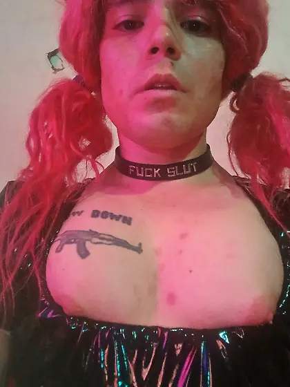 Satanic sissy meth whore