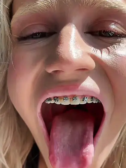 Hungry cumslut.  Begging