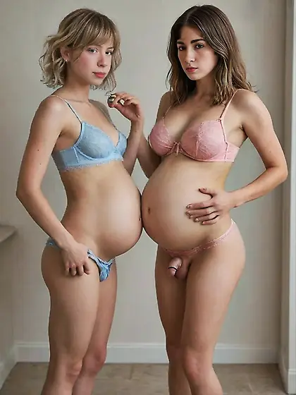 pregnant femboy