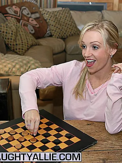 Wives Play Strip Checkers Then Eat Pussy