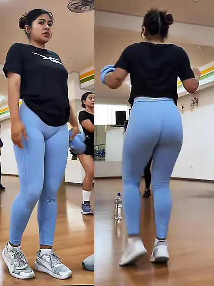 Sexy goal at the gym,  would they give this vixen a