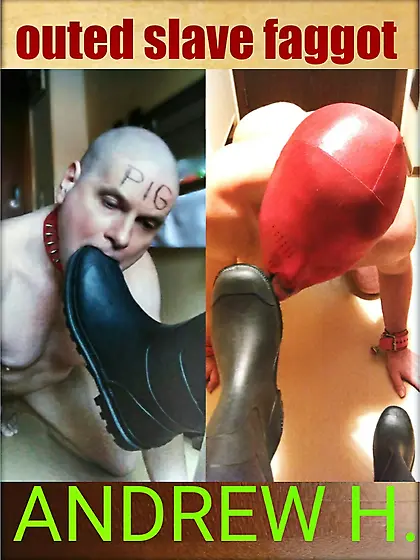 BDSM boot licking slave forever exposed