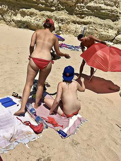 Candid beach girls #01