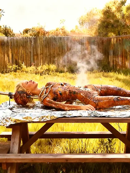 Marinated spit photos