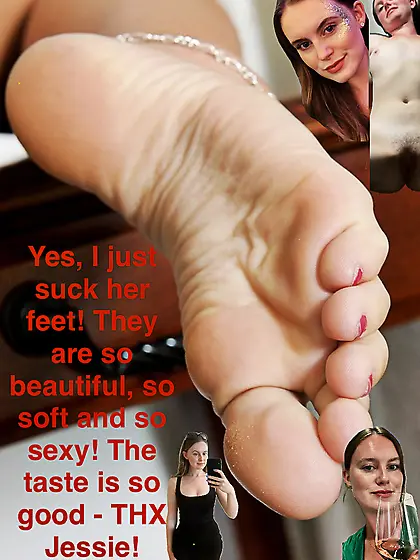 So tasty,  so soft! Jessie’s gorgeous feet!