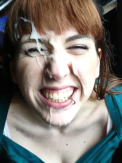 Amateur Facial Cumshot (AI Upscaled)