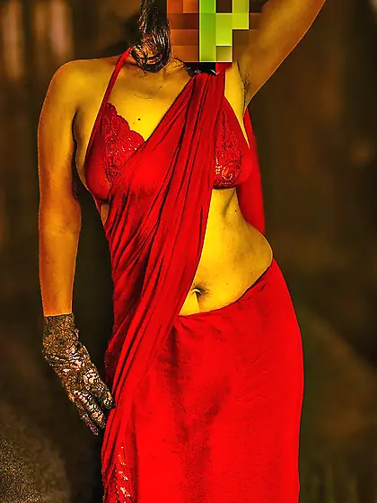 Red Saree