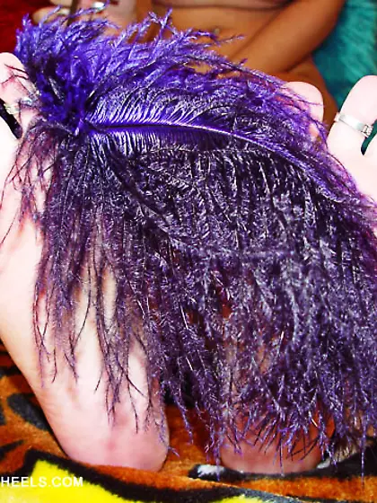 Chastity - Feet,  Scooby and feather