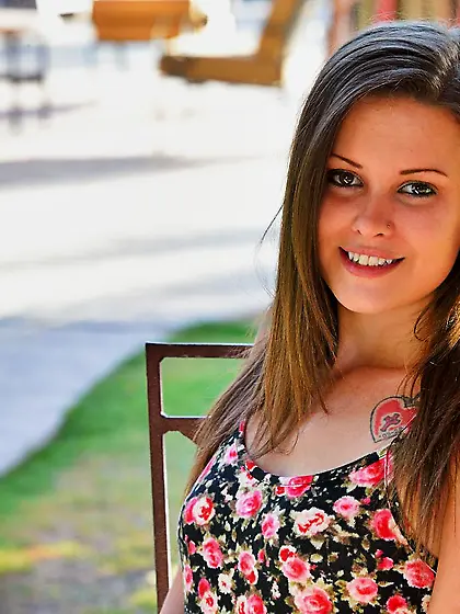 Shea Ii is an outdoor loving little beauty that masturbates in p