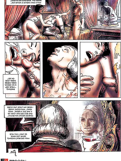 Erotic Comic Art 39 - Memory of a Libertine - Casanova