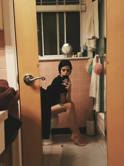 Toilet and pee girls