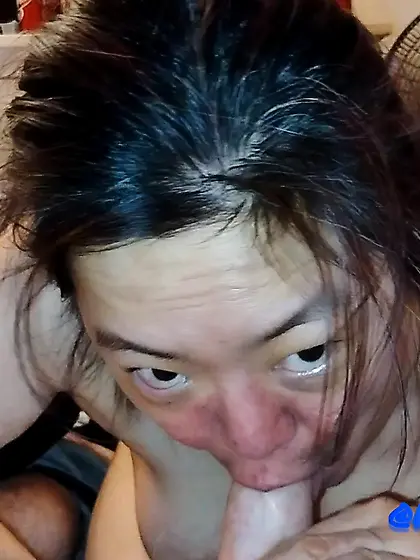 KitsunePhantasy Fat Asian Milf Blowjob