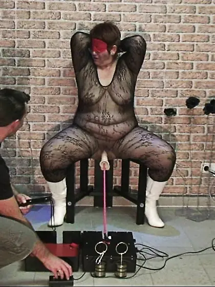 Punishment with the fucking machine