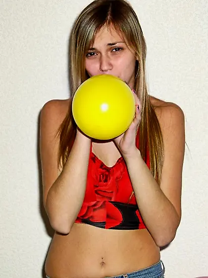 Brunette and Small Boobs