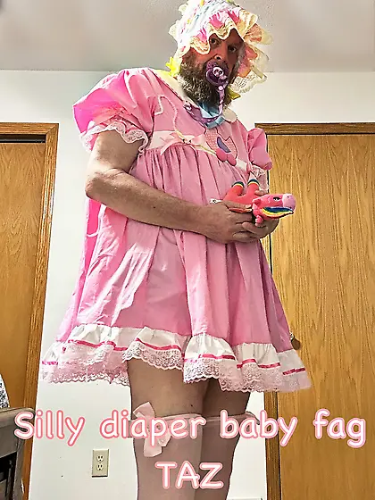 Diaper Faggot Taz