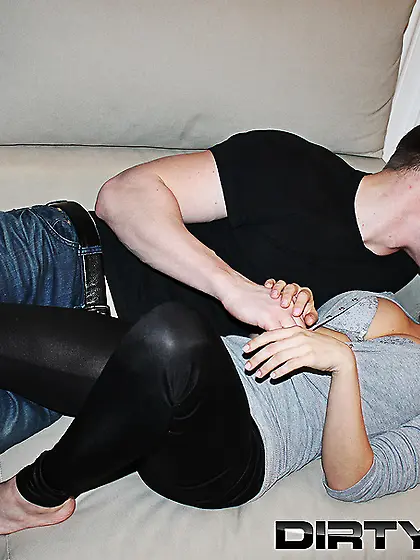 Dark haired teen gal