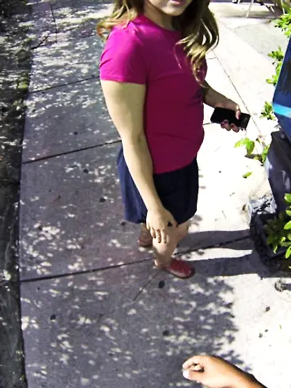 Gorgeous amateur latina teen pov