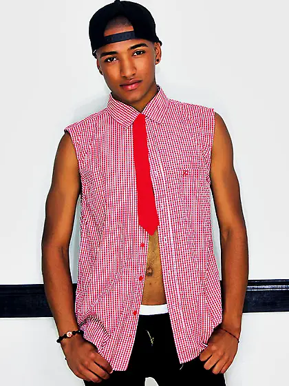 Latin young gay dancertwink